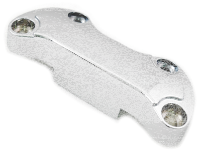 Top Riser Clamp Skirted 1" Chr BT99-Up (ES)