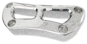 Top Riser Clamp Cut-Out 1" Chr HD73-Up (ES)