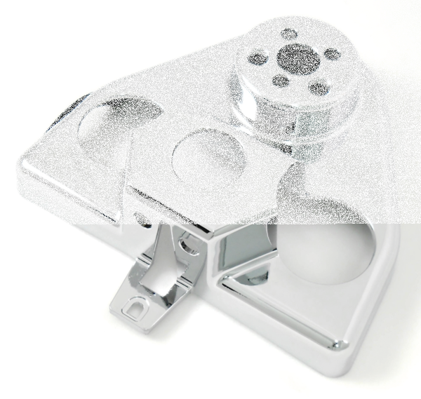 Handlebar Riser Cover Chrome FLHR03-13 (ES)