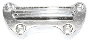 Top Riser Clamp Finned 1" Chr HD73-Up (ES)