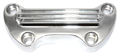 Top Riser Clamp Finned 1" Chr HD73-Up (ES)