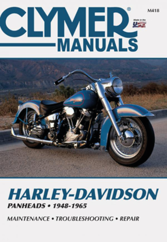 Clymer service manual BT48-65 Panhead (ES)