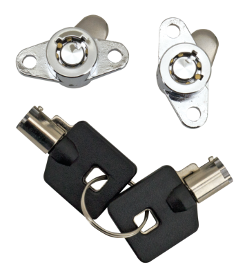 Saddlebags Lock Kit Black FLH/T93-13