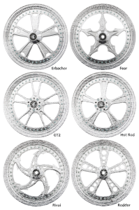 White price code Ricks V-Rod wheel (ES)