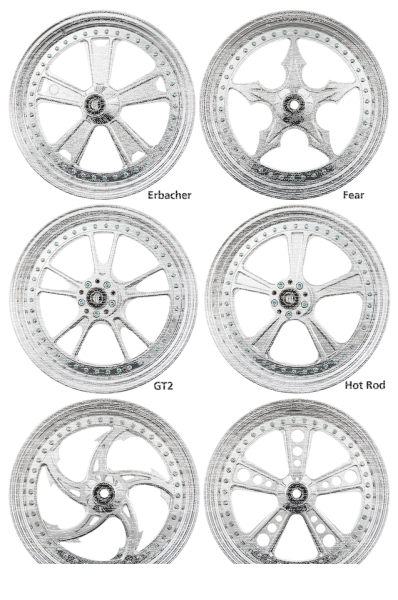 White Pricecode Ricks V-Rod wheels (ES)