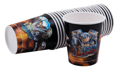 25Pck Zodiac coffee cups double wall (ES)