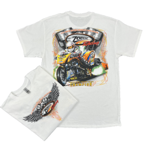 Zodiac Racing Champion T-shirt white S (ES)