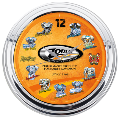 Zodiac "Through the Time" Neon Clock 15" (ES)