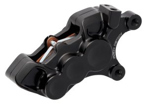 Ness 6-piston 11.8" caliper black right (ES)