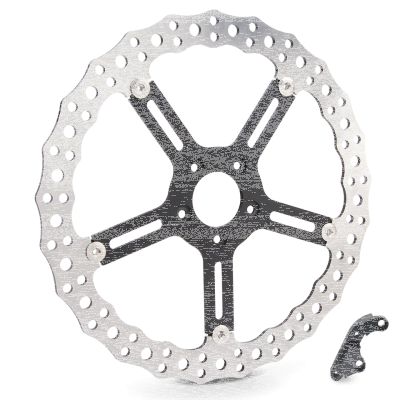 FXD06-17 15" jagged rotor LH hub mnt (ES)