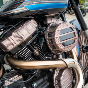 10-GAUGE PUSHROD COVERS TC99-17 TITAN (ES)