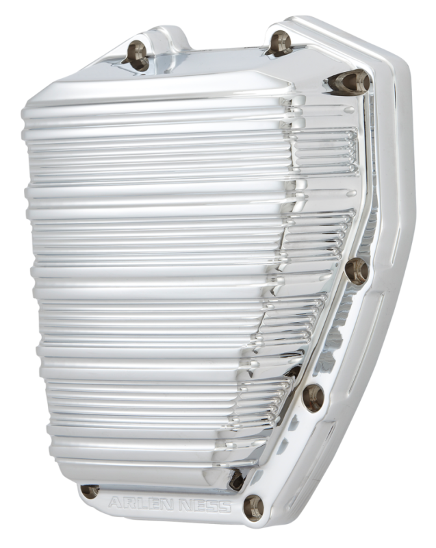 10-GAUGE CAM GEAR COVER TC01-UP CHROME (ES)