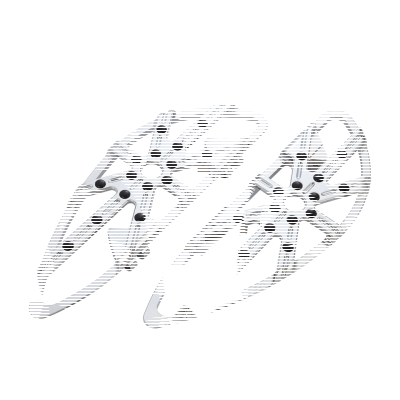 10-GAUGE DRIVER FLOORBOARDS CHROME (ES)