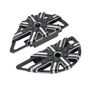 10-GAUGE PASS FLOORBOARDS BLACK