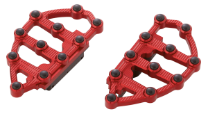 Ness MX Passenger Floorboards - Red (ES)
