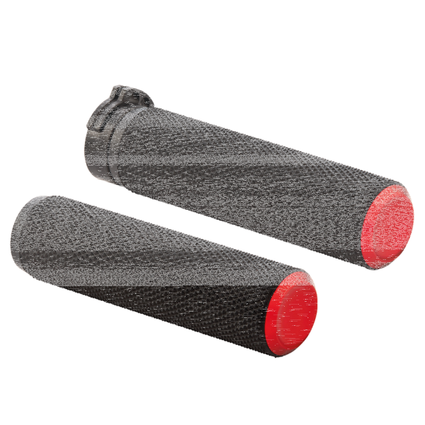 Knurled Grips Red TBW (ES)