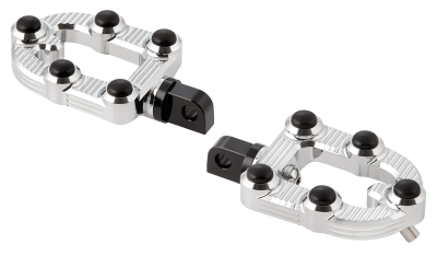 Ness MX Foot Pegs Chrome No Mounts (ES)