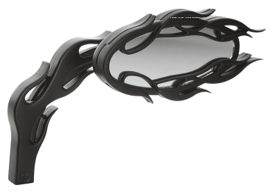 ALT. FLAMED MIRROR, BLK, RIGHT (ES)