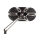 Deep cut Caged series blck mirror left (ES)