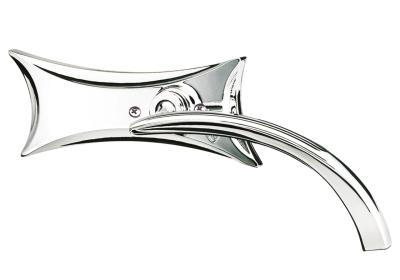CHROME FOUR POINT MIRROR RIGHT (ES)