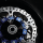 14" Billet Big Brake Rotor Left Blue