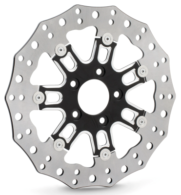 11,8" 7-Valve Brake Rotor, Black (ES)