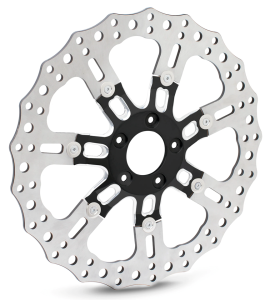 14" 7-Valve Brake Rotor, Black