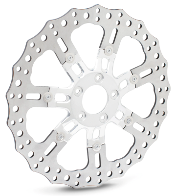 14" 7-valve Brake Rotor, Chrome (ES)