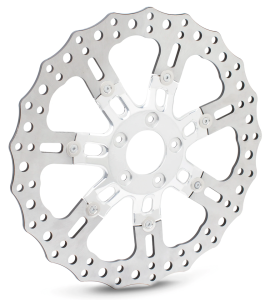14" 7-valve Brake Rotor, Chrome