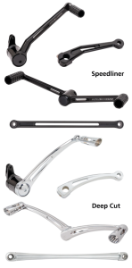 SpeedLiner Heel/Toe Ctrls Blk FLH/T08-Up