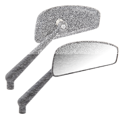 Tearchop Forged Right Mirror Black (ES)