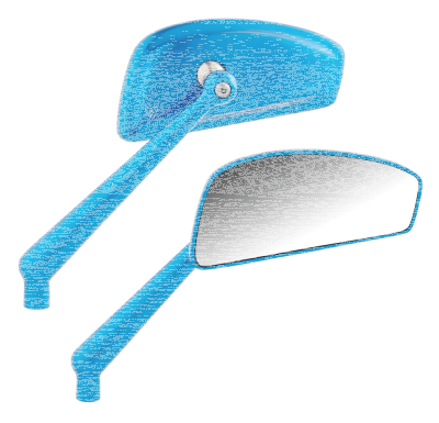 Tearchop Forged Left Mirror Blue (ES)