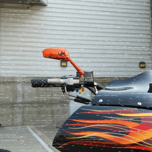 Tearchop Forged Left Mirror Orange (ES)