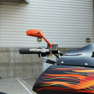 Tearchop Forged Left Mirror Orange (ES)