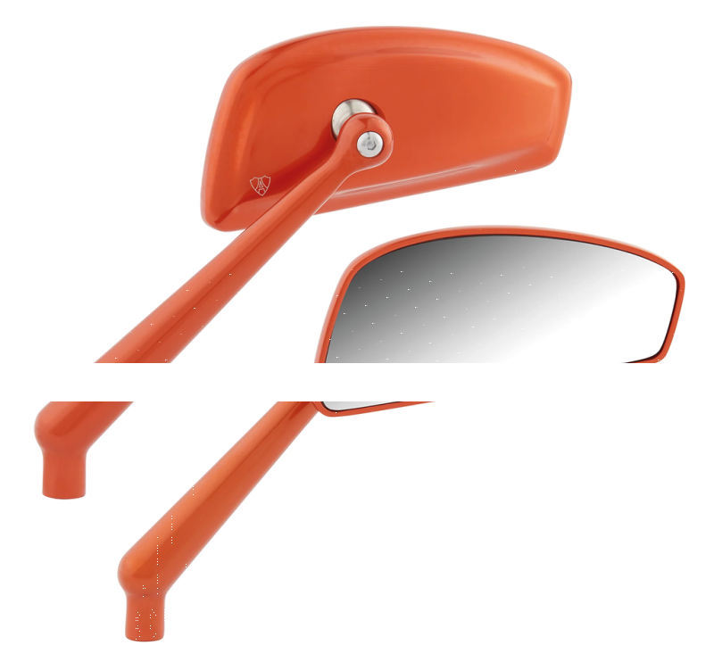 Tearchop Forged Right Mirror Orange (ES)