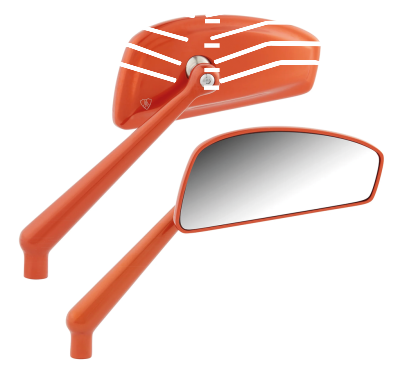 Tearchop Forged Right Mirror Orange (ES)