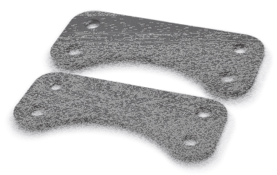 FENDER BRACKET KIT 21" FRONT FLH/T14-up (ES)