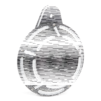 SLOT TRACK HORN w/COVER XL BK (ES)