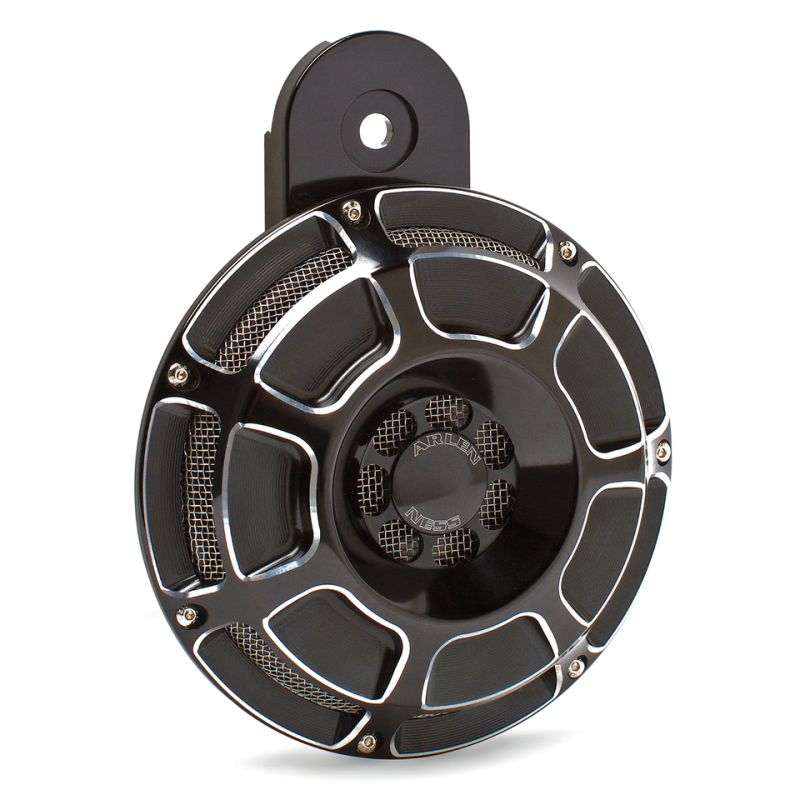 BEVELED HORN w/COVER XL BK (ES)