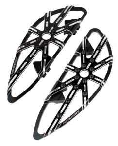 10-Gauge DR Floorboards Black Chief14-Up (ES)