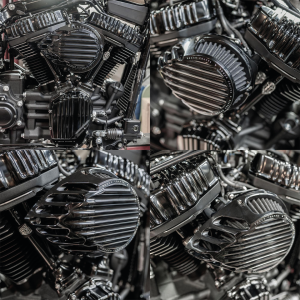 ROUGH CRAFTS FINNED A/C BLK ME17-UP (ES)