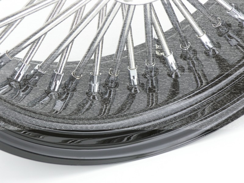 Black spoke Fat Daddy 18X3.5 50 (ES)