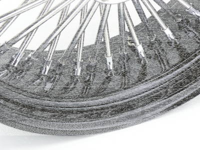 Black w/ chr nipples FD50 18X3.5 (ES)