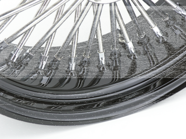 Black spoke Fat Daddy 18X3.5 50 (ES)