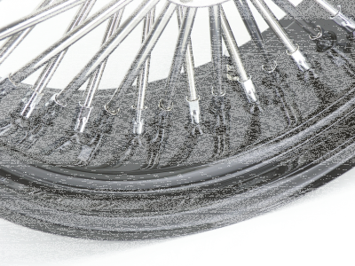 Black w/ chr nipples FD50 17X3.5 (ES)