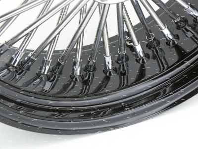 Black spoke Fat Daddy 18X3.5 50 (ES)