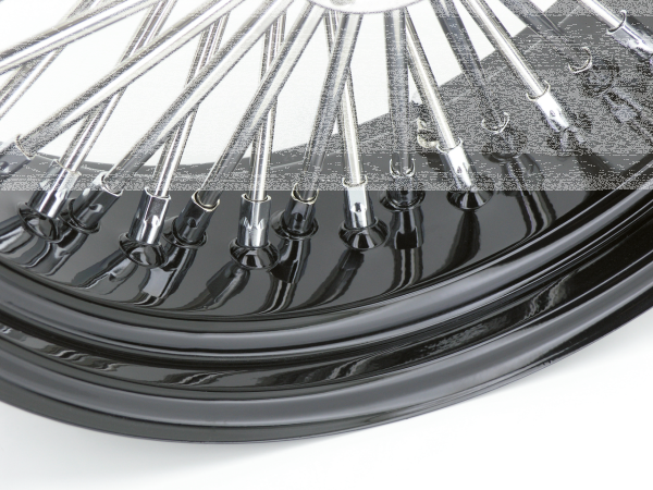Black spoke Fat Daddy 16X5.5 50 (ES)