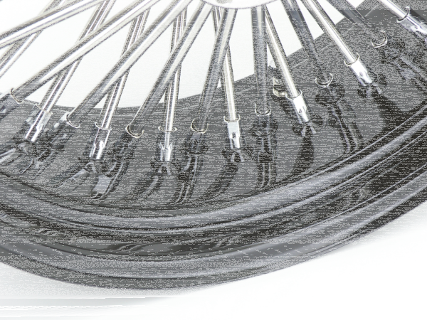Black spoke Fat Daddy 18X3.5 50 (ES)
