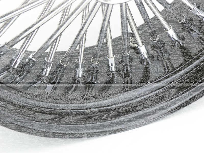 Black spoke Fat Daddy 18X3.5 50 (ES)