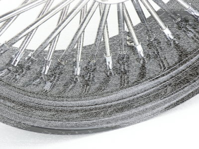 Black w/ chr nipples FD50 18X3.5 (ES)